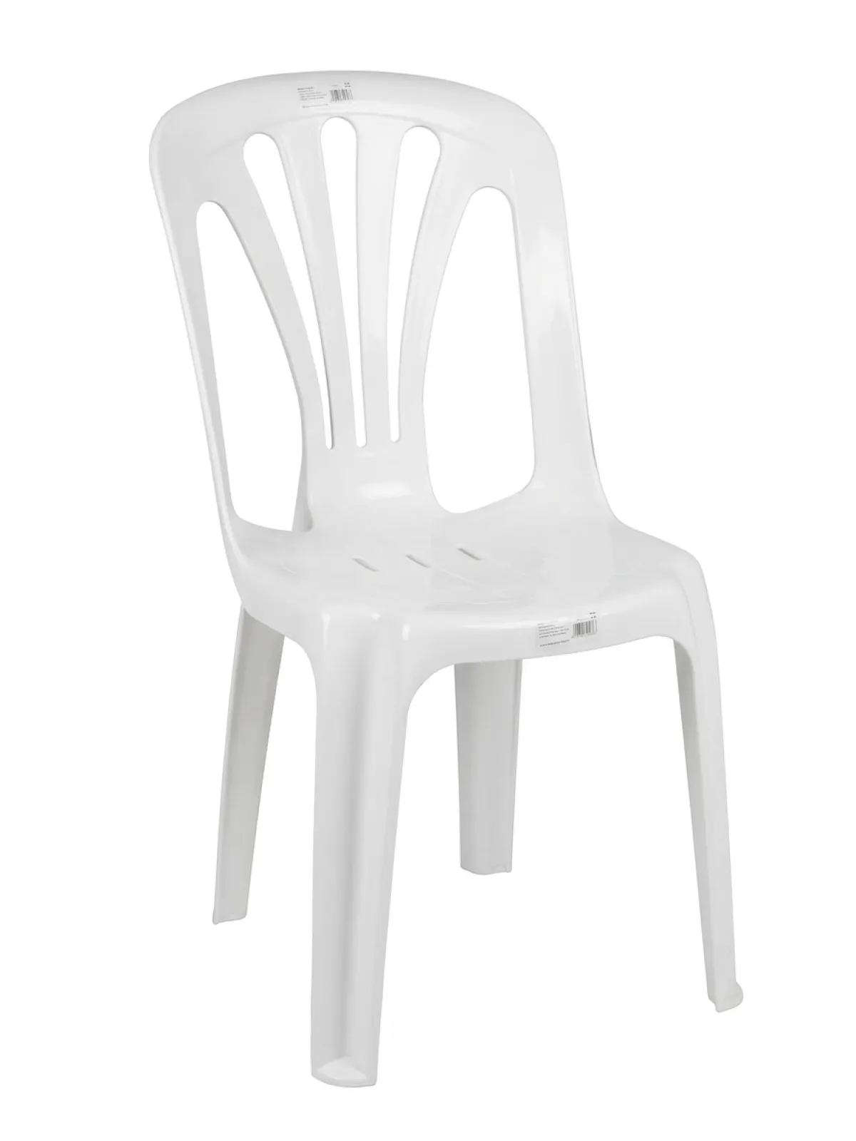 Alquiler de silla plástica blanca