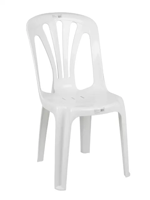 Alquiler de silla plástica blanca