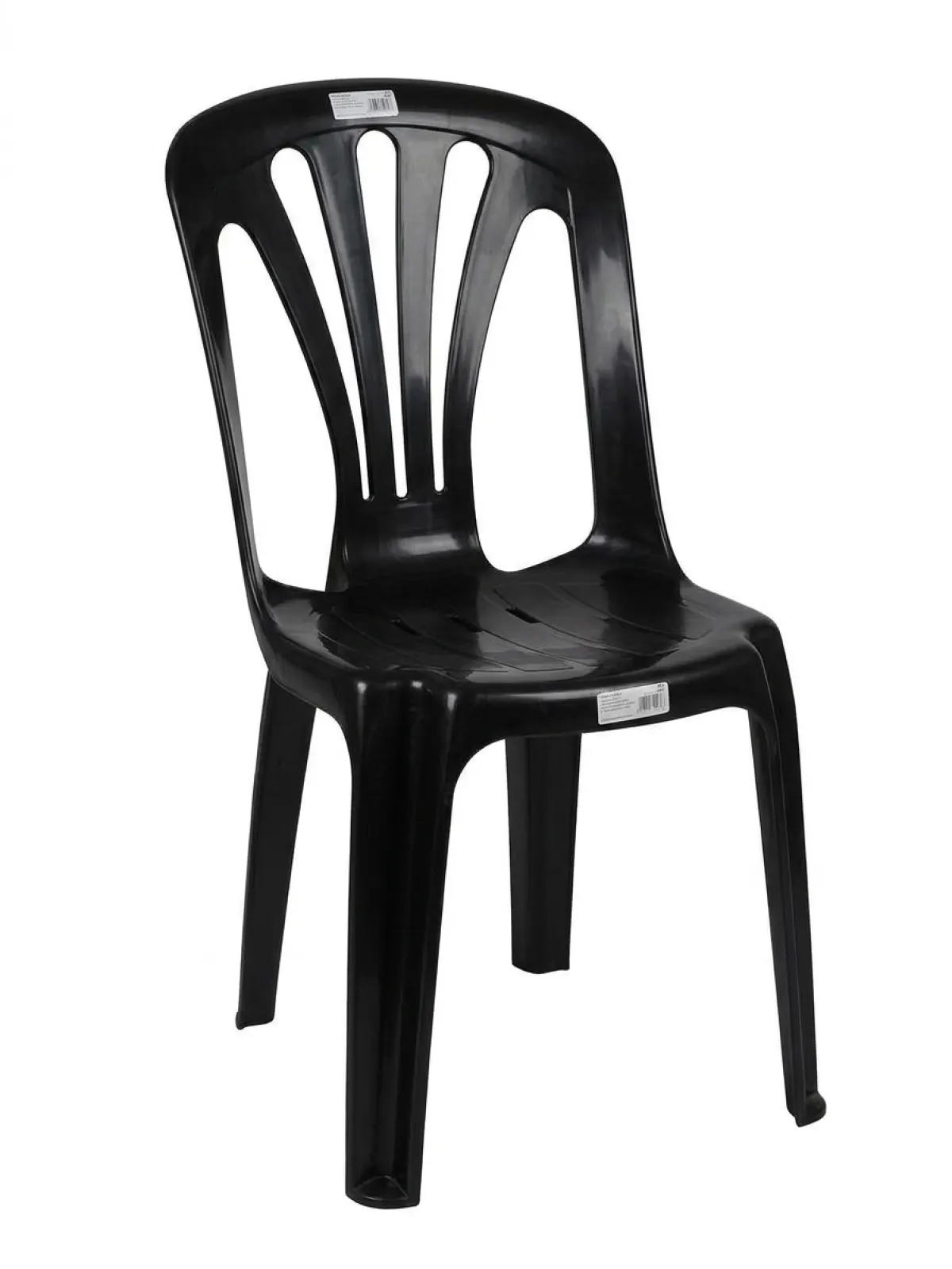 Alquiler de silla plástica negra